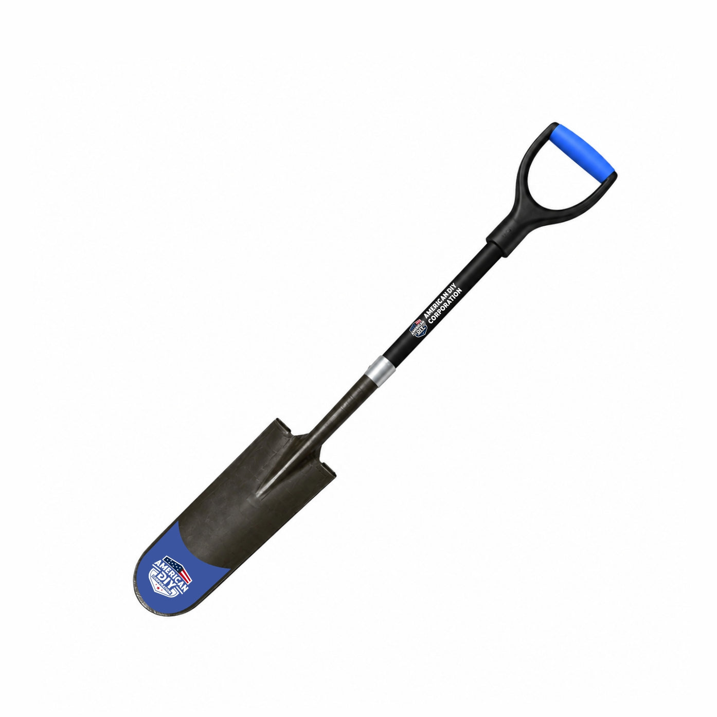 Drain Spade, 29" Yellow Fiberglass Handle, D-Grip
