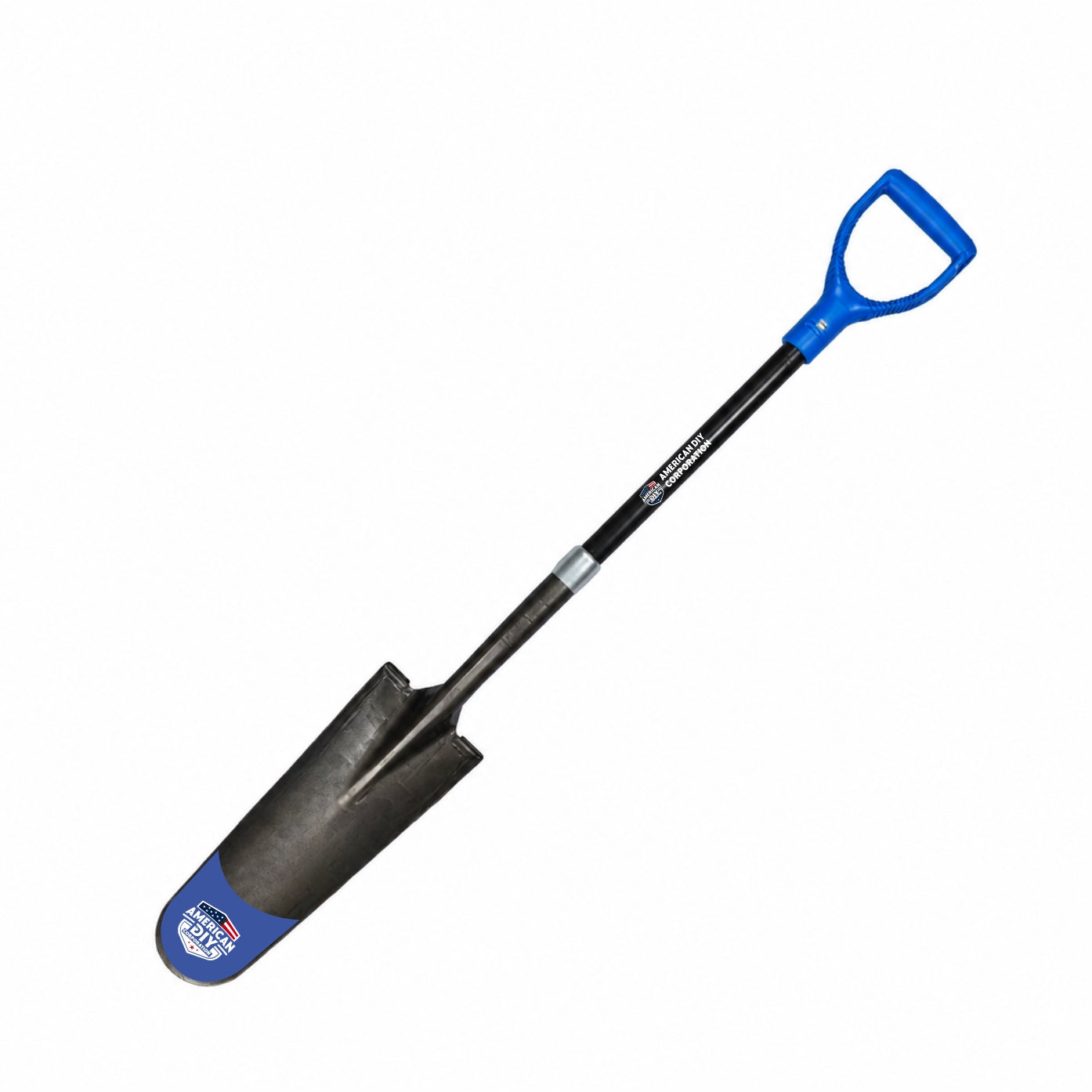 Drain Spade, 29" Yellow Fiberglass Handle, D-Grip