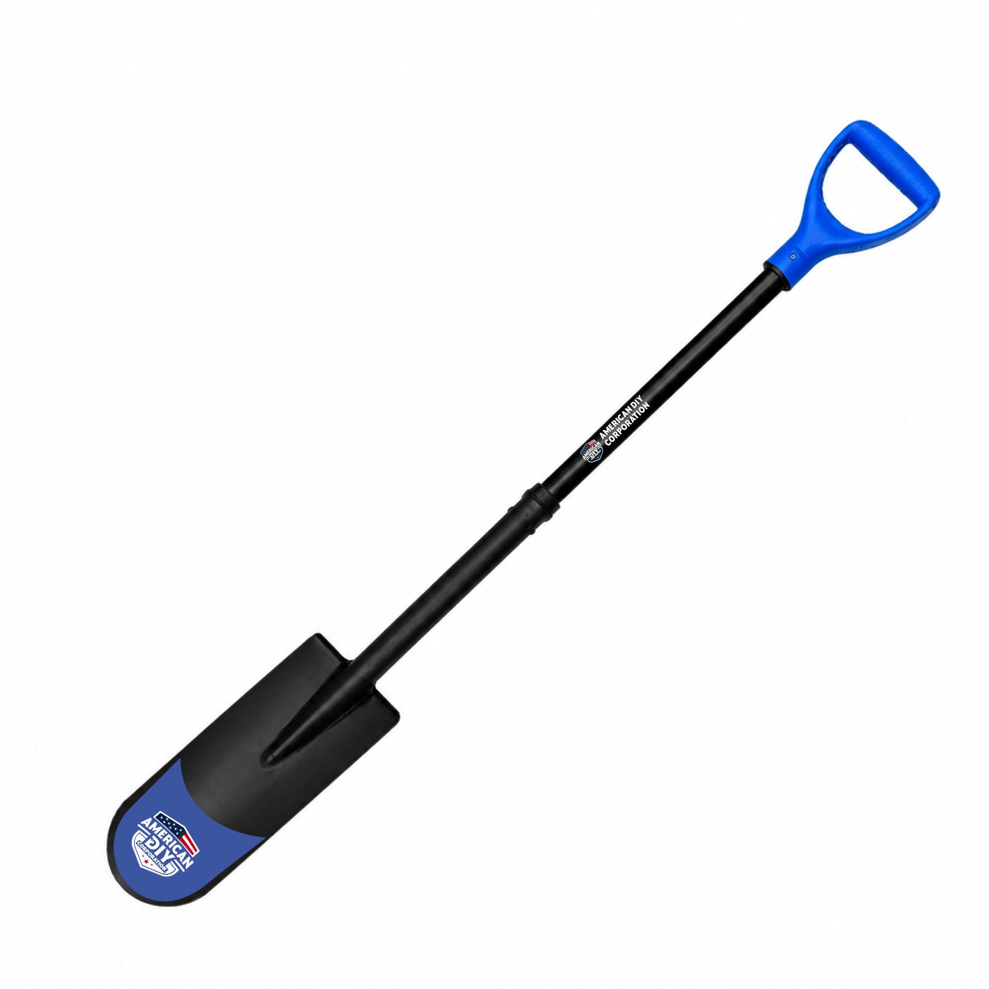 Drain Spade, 30" Yellow D-Grip Fiberglass Handle